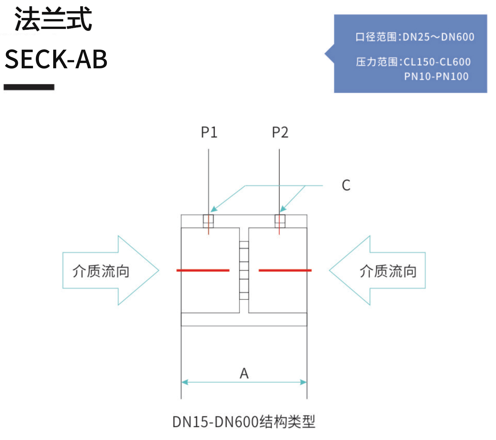 法兰式平衡流量计1